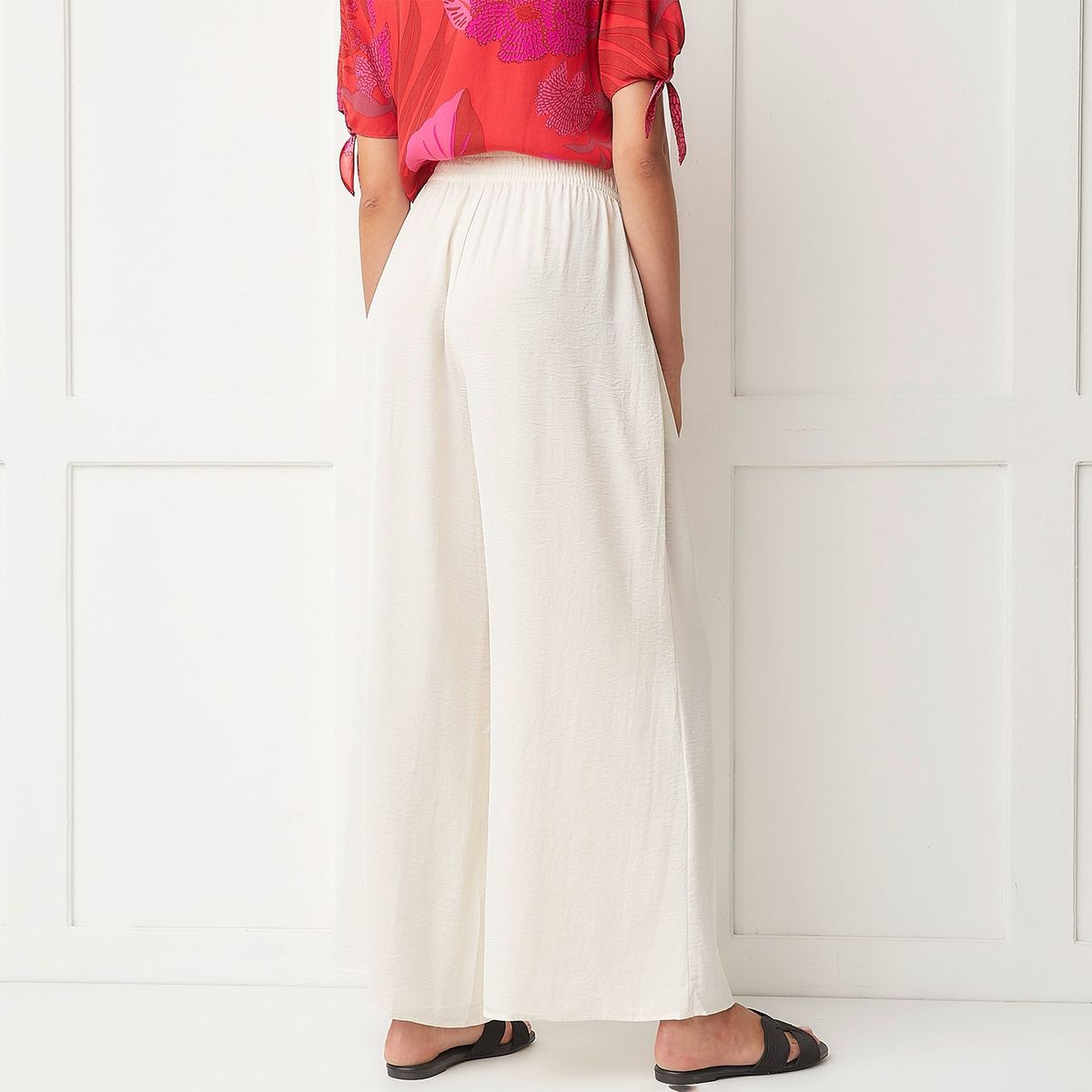 BASEMENT - Pantalón Palazzo Mujer Basement