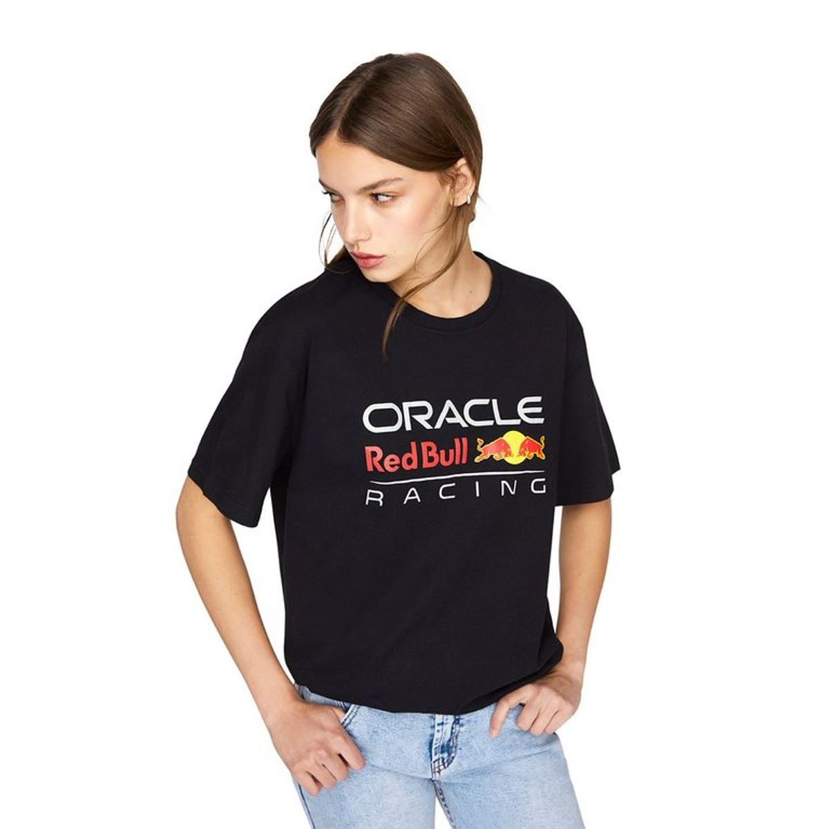 REDBULL - Camiseta Manga Corta de Algodón Oracle Red Bull Racing