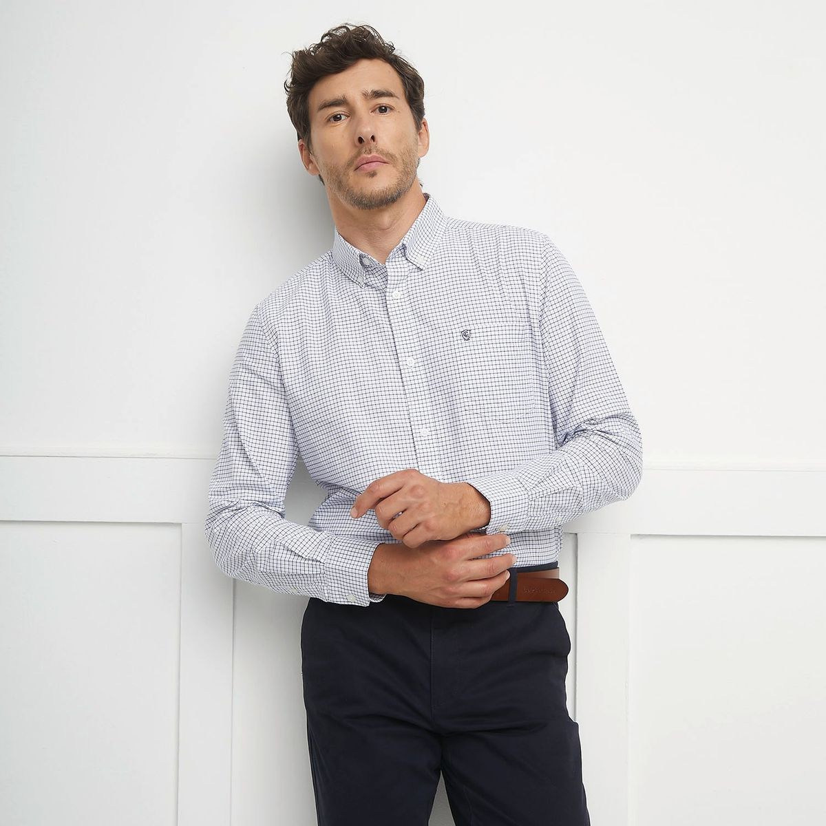 CHRISTIAN LACROIX - Camisa Hombre Manga larga de Algodón CHRISTIAN LACROIX