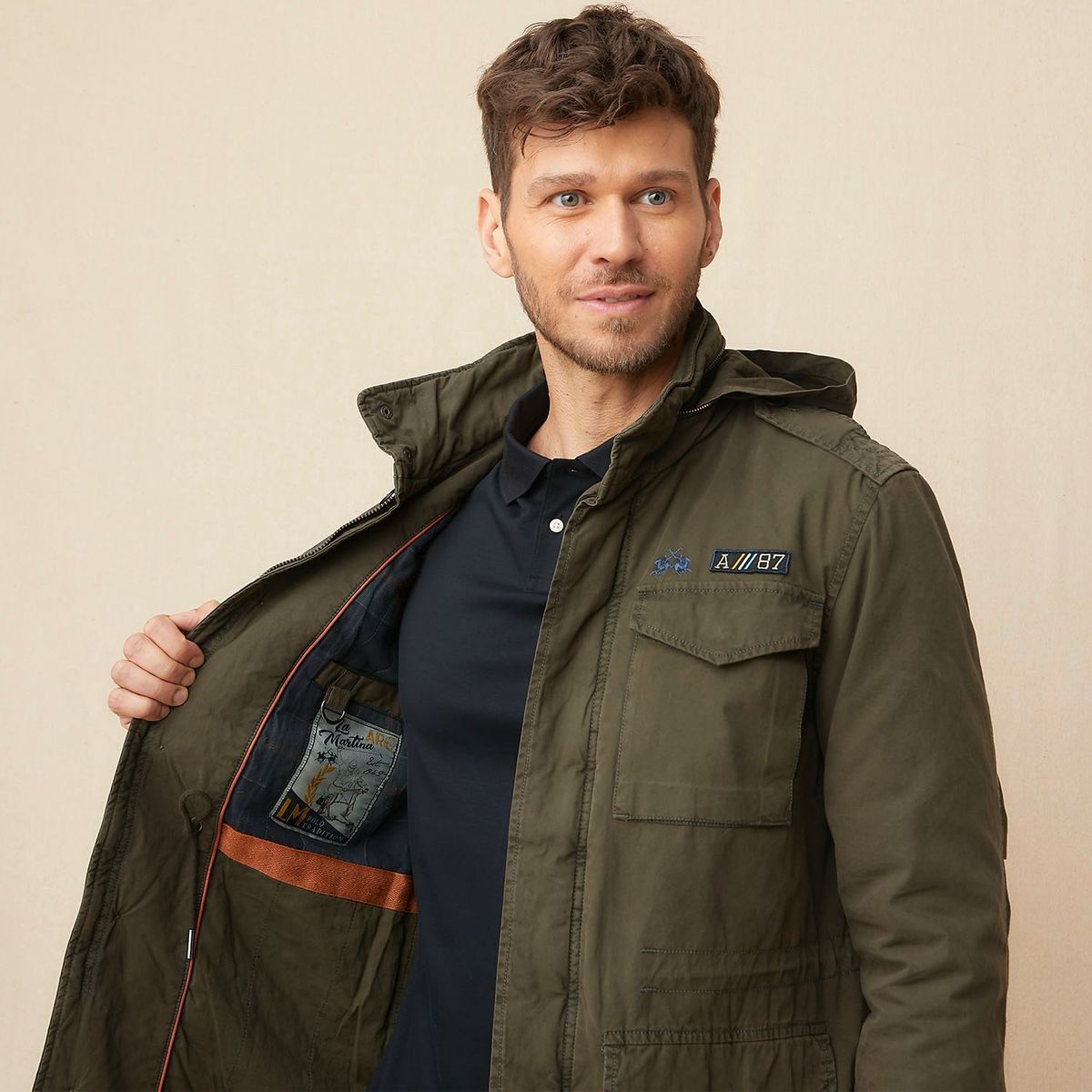 LA MARTINA - Chaqueta Hombre de Algodón La Martina