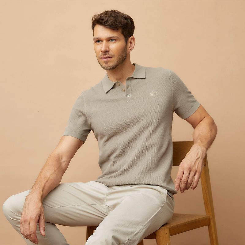LA MARTINA - Camiseta polo Hombre Manga corta de Algodón La Martina