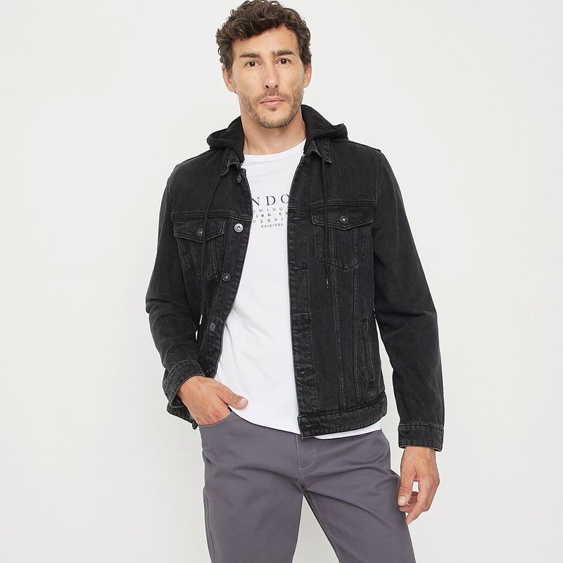 UNIVERSITY CLUB - Chaqueta de jean Hombre de Algodón University Club