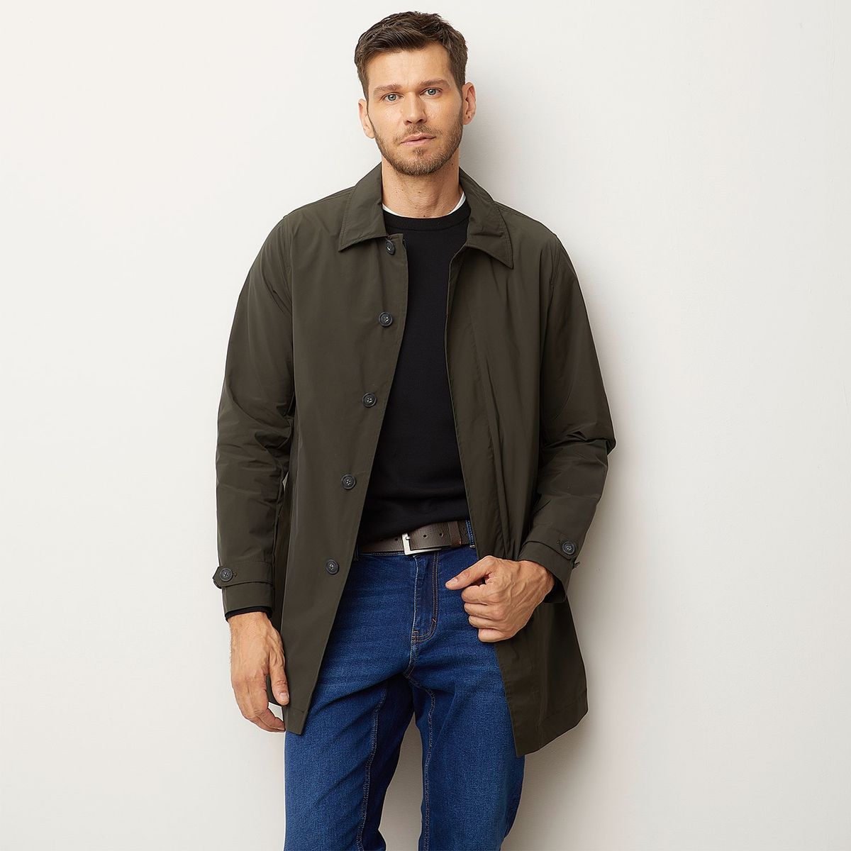 WOLF & HANK - Trench Hombre Wolf & Hank