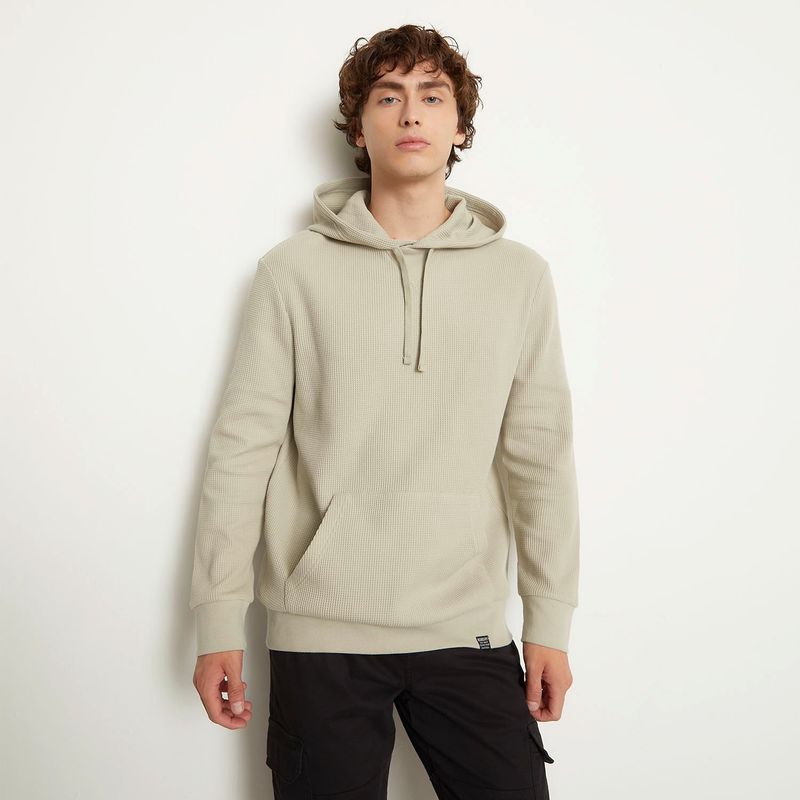 BEARCLIFF - Hoodie Hombre de Algodón Bearcliff