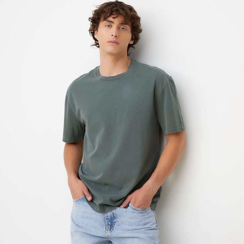 BEARCLIFF - Camiseta Hombre Manga corta de Algodón Bearcliff