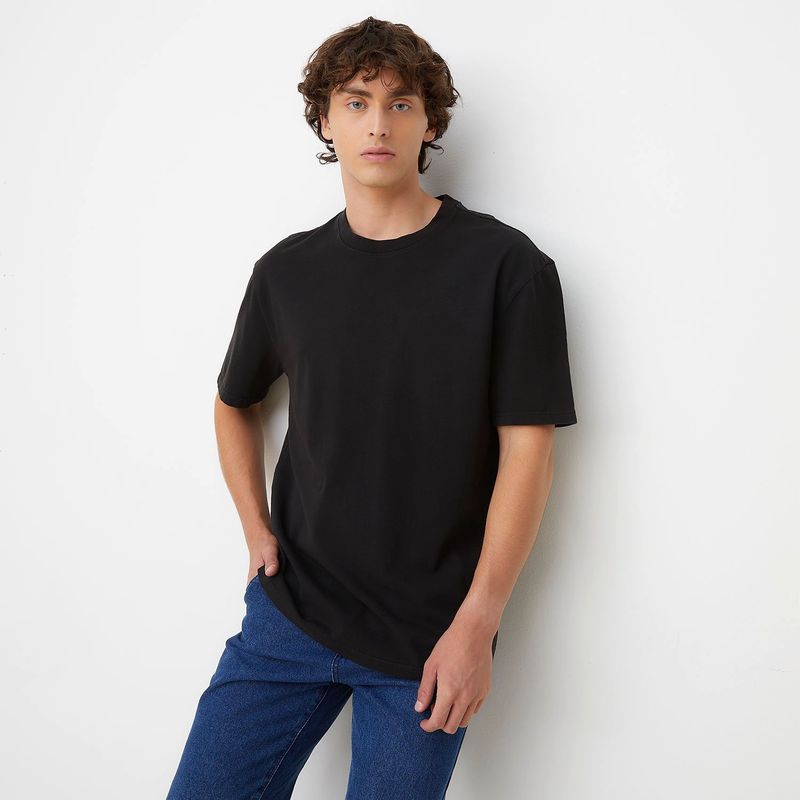 BEARCLIFF - Camiseta Hombre Manga corta de Algodón Bearcliff