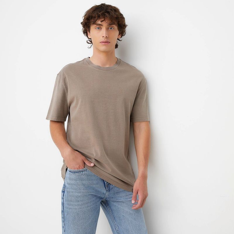 BEARCLIFF - Camiseta Hombre Manga corta de Algodón Bearcliff