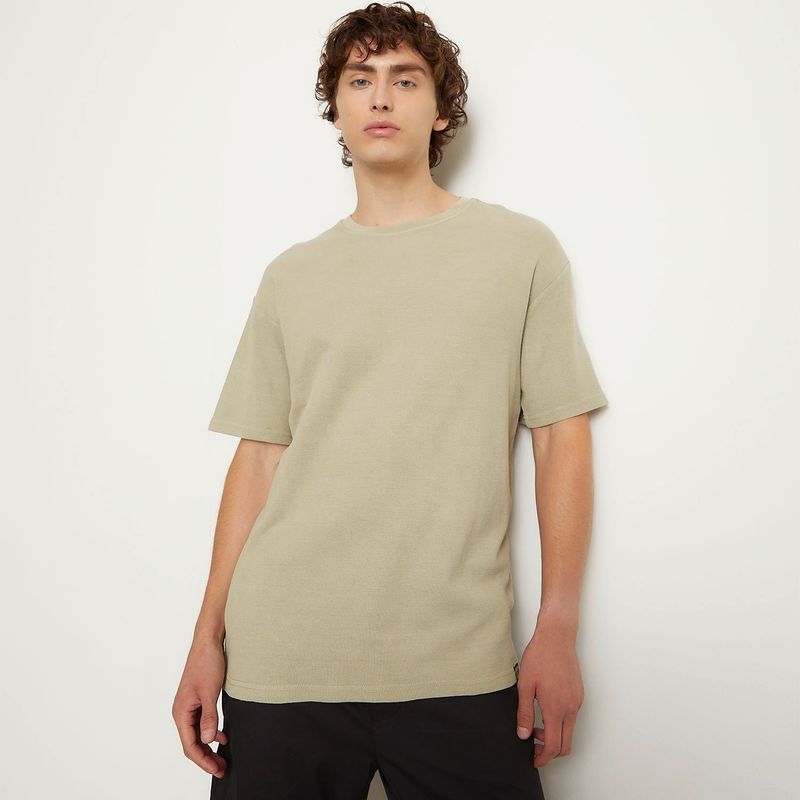 BEARCLIFF - Camiseta Hombre Manga corta de Algodón Bearcliff