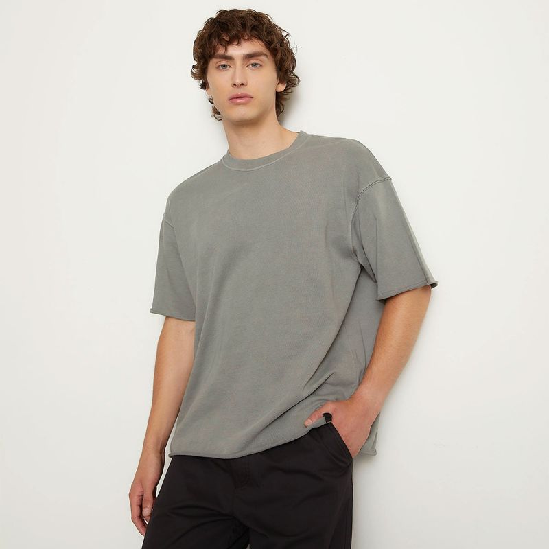 BEARCLIFF - Camiseta Hombre Manga corta de Algodón Bearcliff
