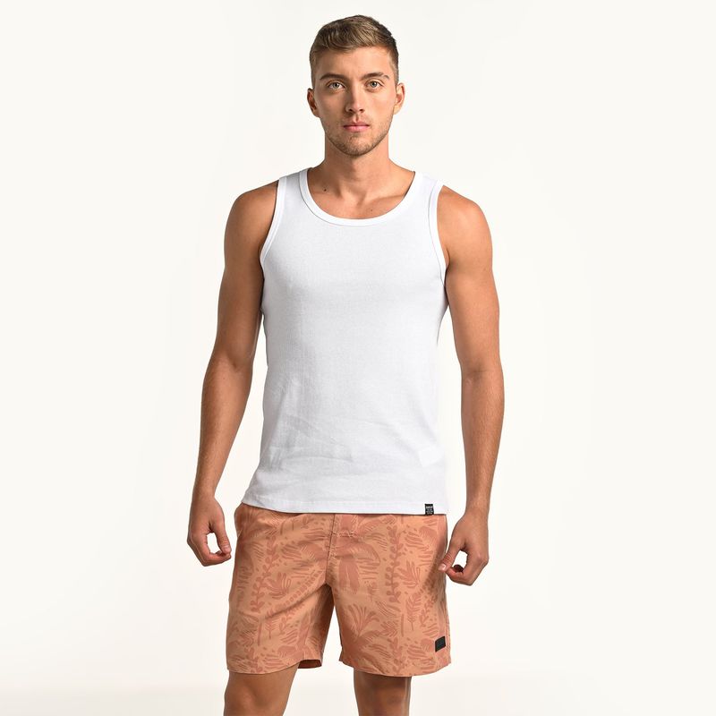 BEARCLIFF - Camiseta Hombre Sin mangas de Algodón Bearcliff