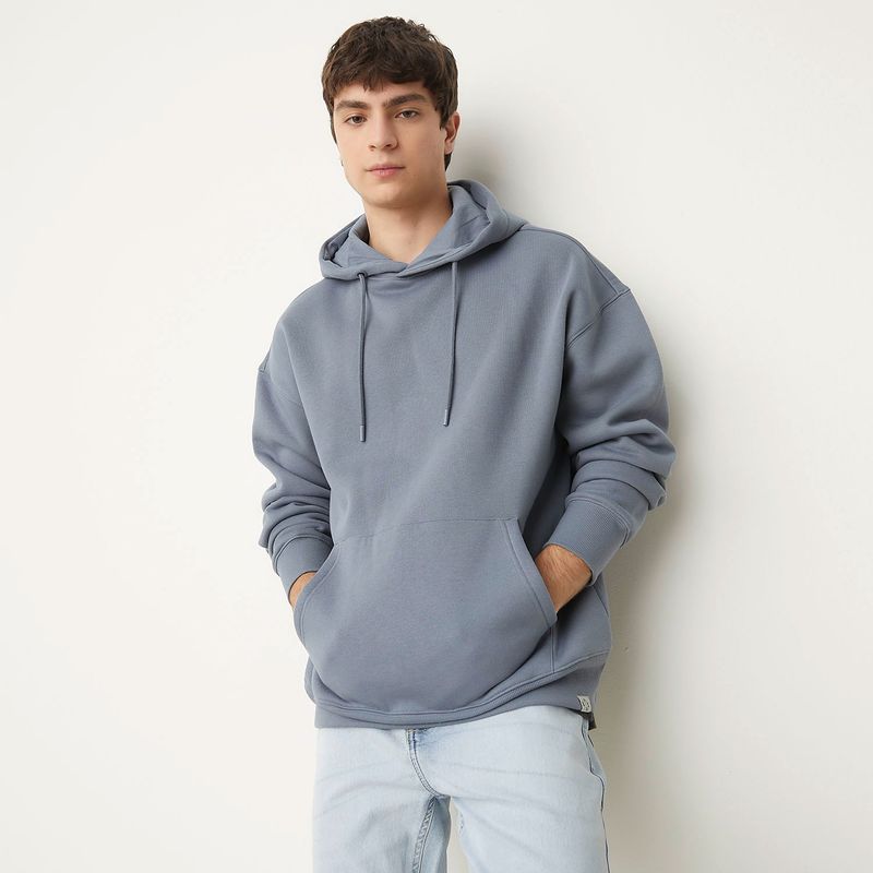 BEARCLIFF - Hoodie Hombre de Algodón Bearcliff