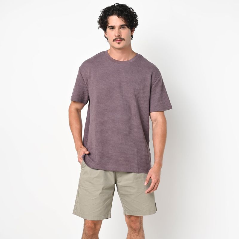 BEARCLIFF - Camiseta Hombre Manga corta de Algodón Bearcliff