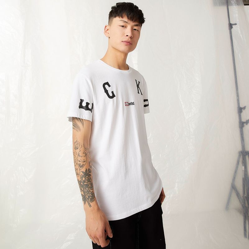 ECKO - Camiseta Hombre Manga corta con Logo de Algodón Ecko