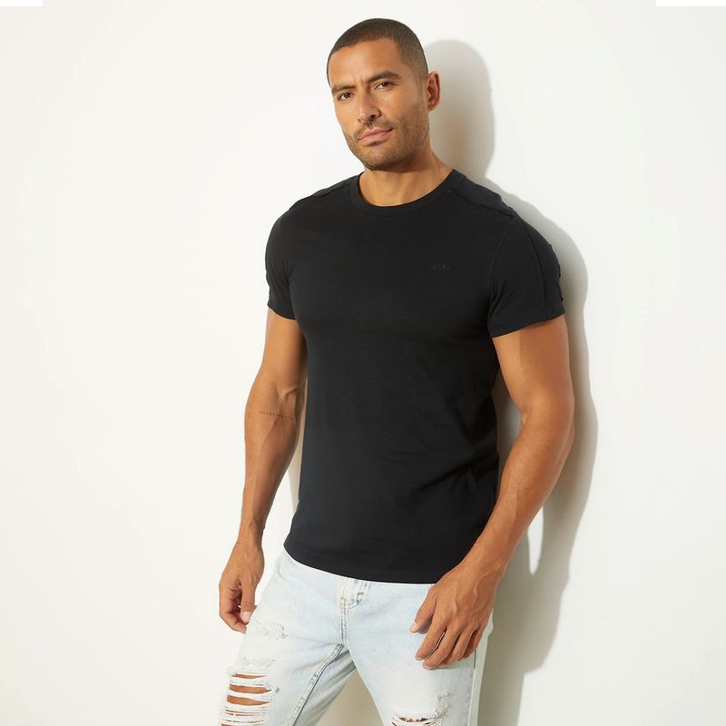 MOSSIMO - Camiseta Hombre Manga corta de Algodón Mossimo