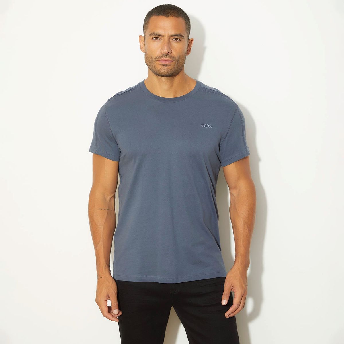 MOSSIMO - Camiseta Hombre Manga corta de Algodón Mossimo