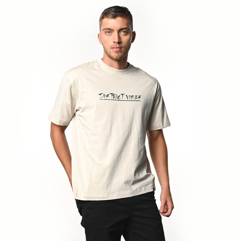 DENIMLAB - Camiseta Hombre Manga corta con Estampado de Algodón Denimlab