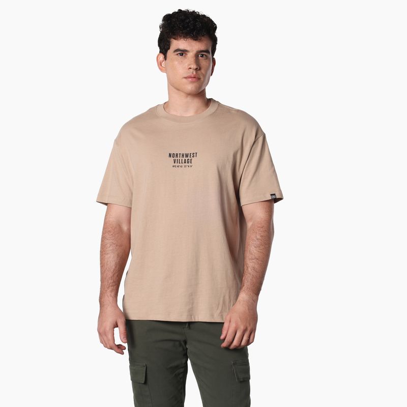 DENIMLAB - Camiseta Hombre Manga corta de Algodón Denimlab
