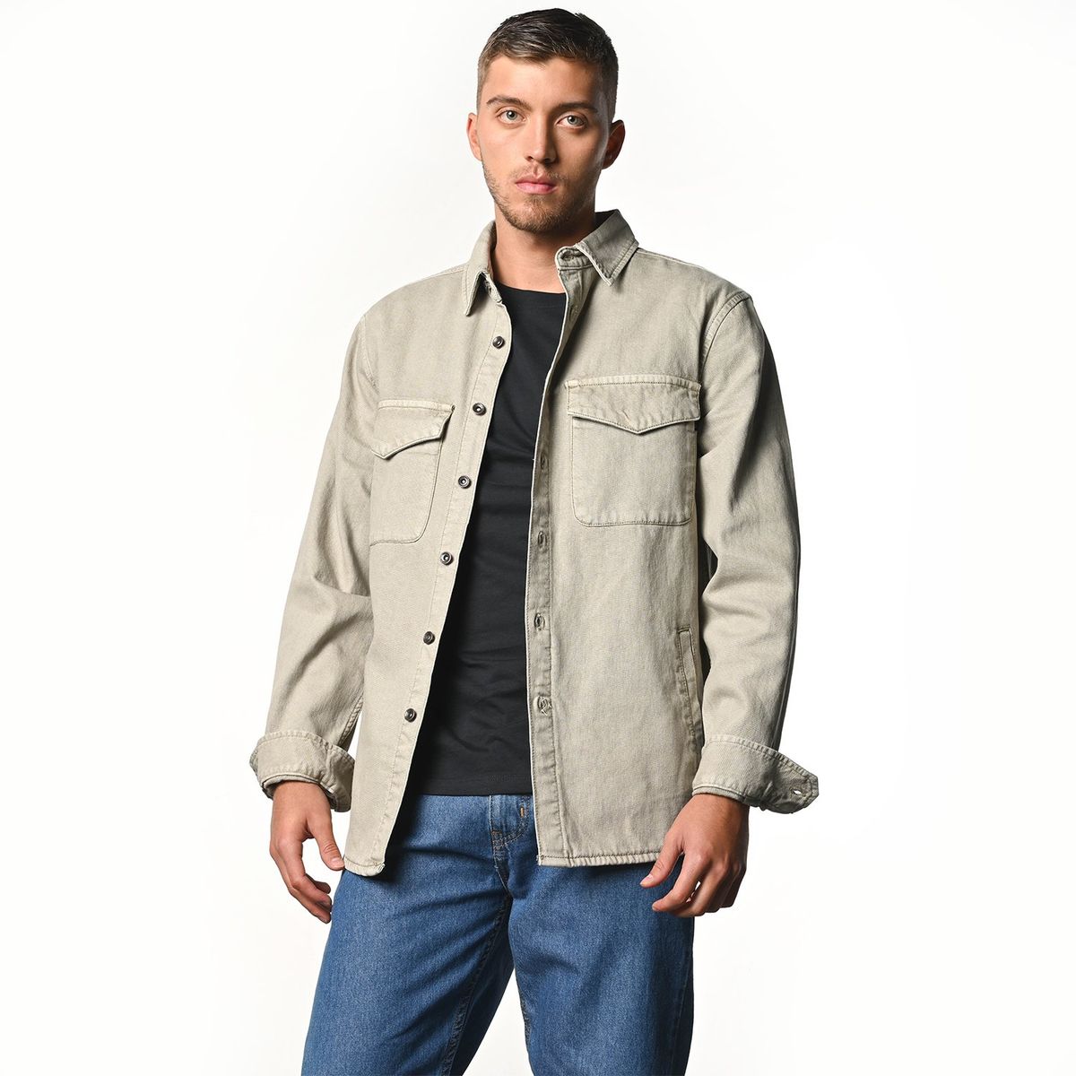 DENIMLAB - Chaqueta Hombre de Algodón Denimlab