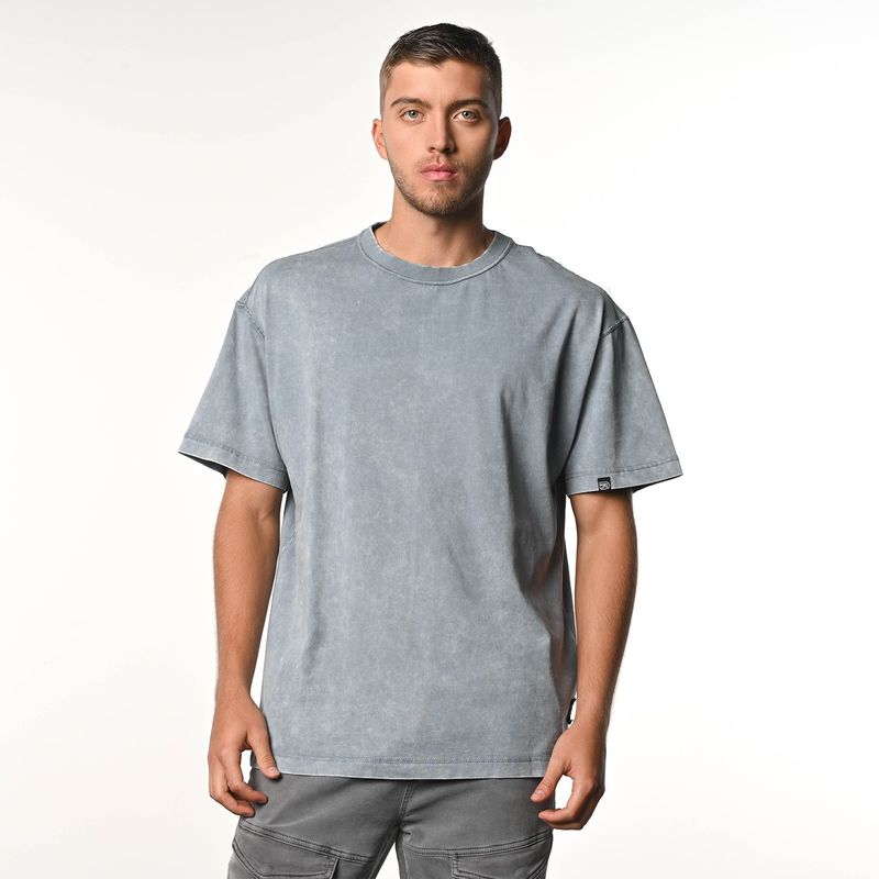 DENIMLAB - Camiseta Hombre Manga corta de Algodón Denimlab
