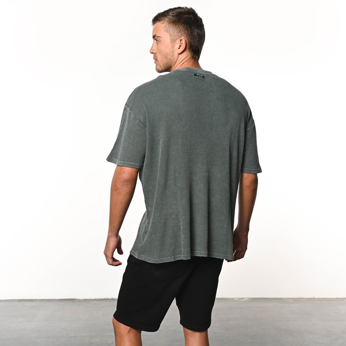 DENIMLAB - Camiseta Hombre Manga corta de Algodón Denimlab