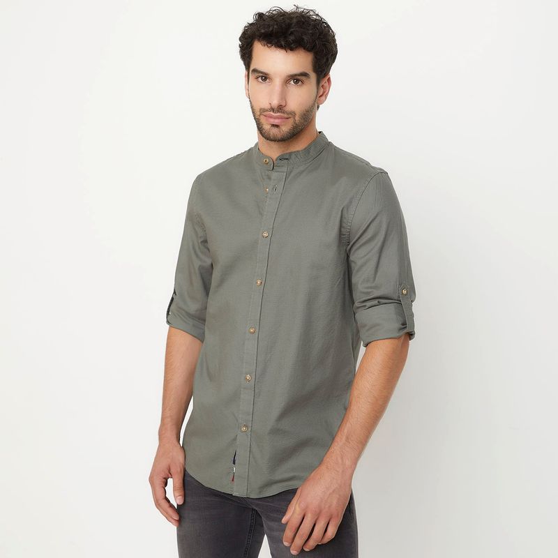 UNIVERSITY CLUB - Camisa Hombre Manga larga de Algodón University Club