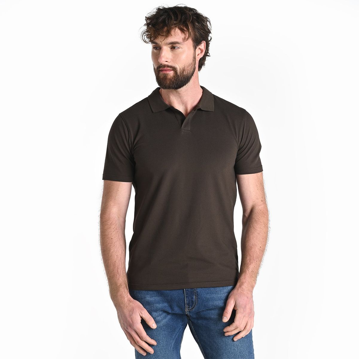 BASEMENT - Camiseta polo Hombre de Algodón Basement