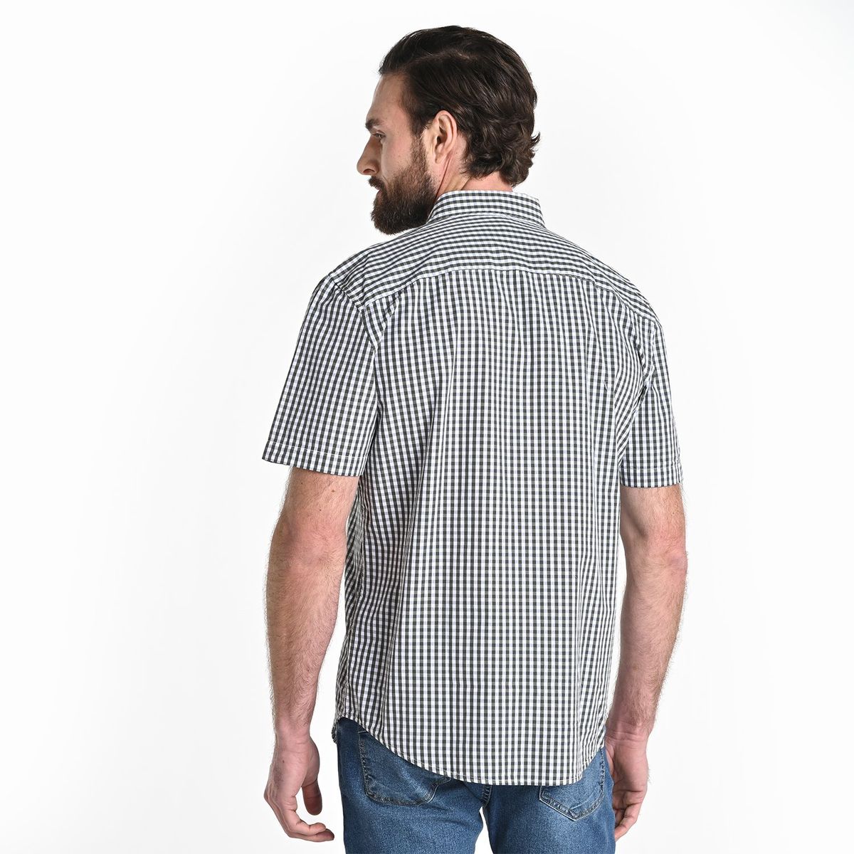 CHRISTIAN LACROIX - Camisa Hombre de Cuadros Manga corta Recto de Algodón Christian Lacroix