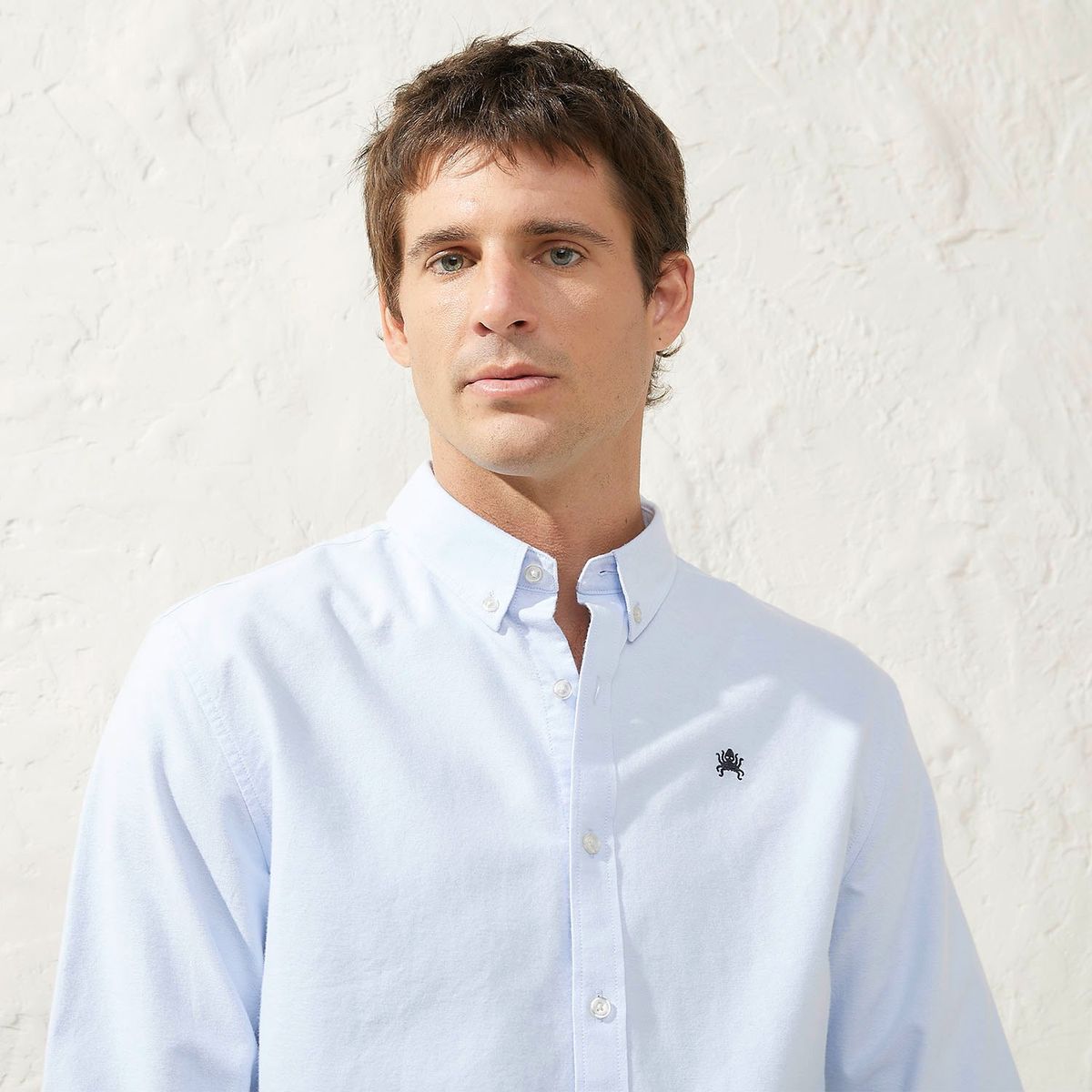 CASCAIS - Camisa Hombre Manga larga Slim de Algodón Cascais.