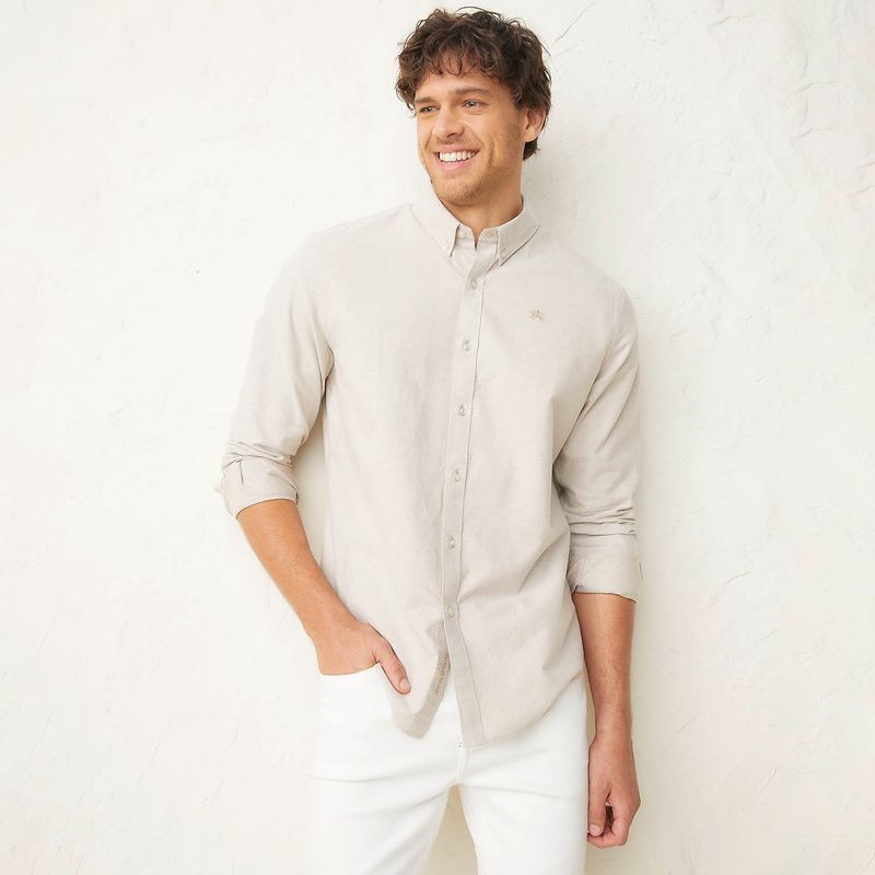 CASCAIS - Camisa Hombre Manga larga Slim de Algodón Cascais.