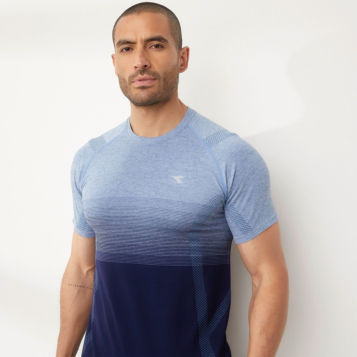 DIADORA - Camiseta Deportiva Hombre Diadora Gimnasio y ejercicio