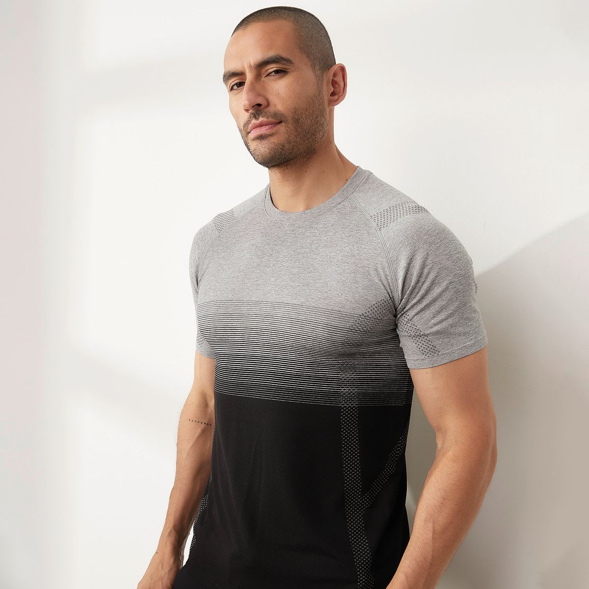 DIADORA - Camiseta Deportiva Hombre Diadora Gimnasio y ejercicio
