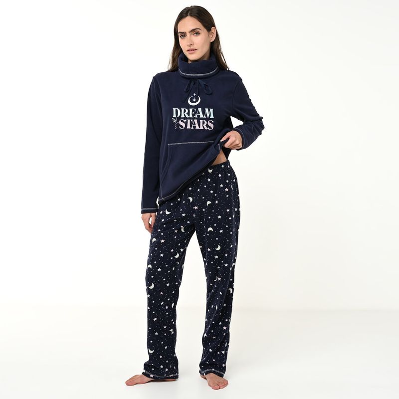 SYBILLA - Conjunto pijama mujer pantalón y manga larga Sybilla
