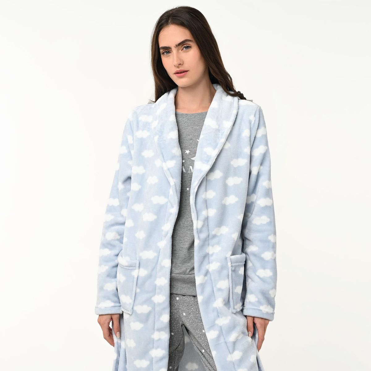 SYBILLA - Bata para dormir Mujer Medio Manga larga Sybilla