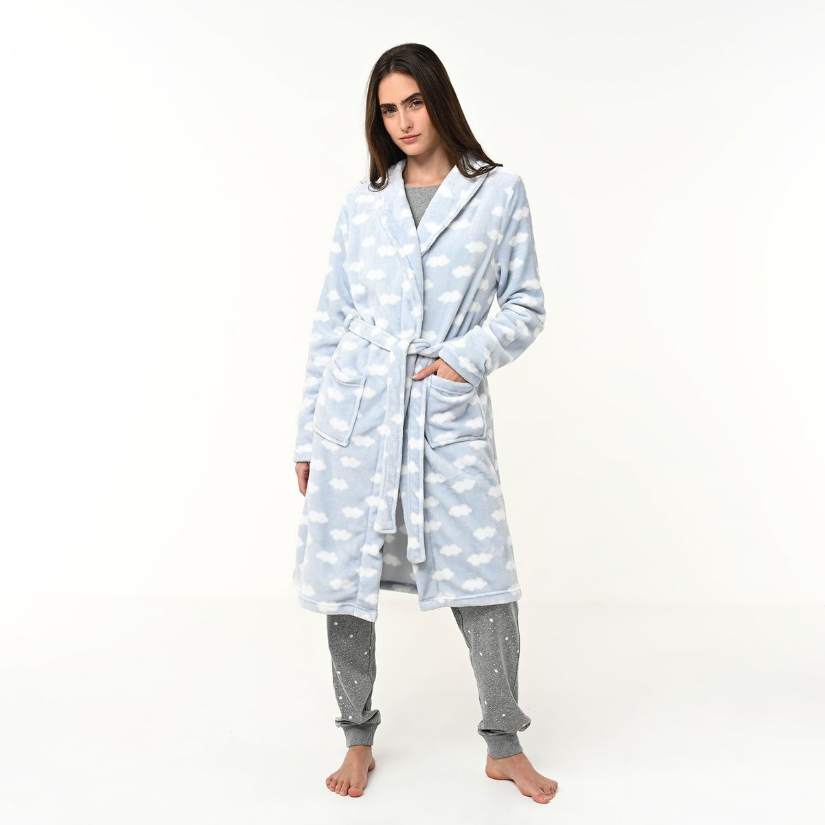 SYBILLA - Bata para dormir Mujer Medio Manga larga Sybilla