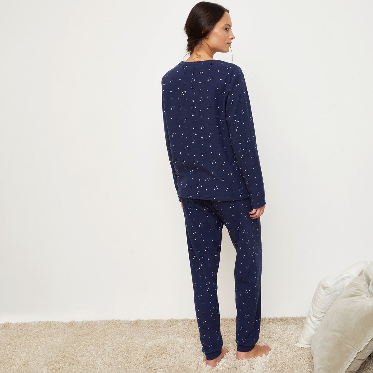 DISNEY - Pijama completa con pantalón Mujer Largo Manga larga Disney