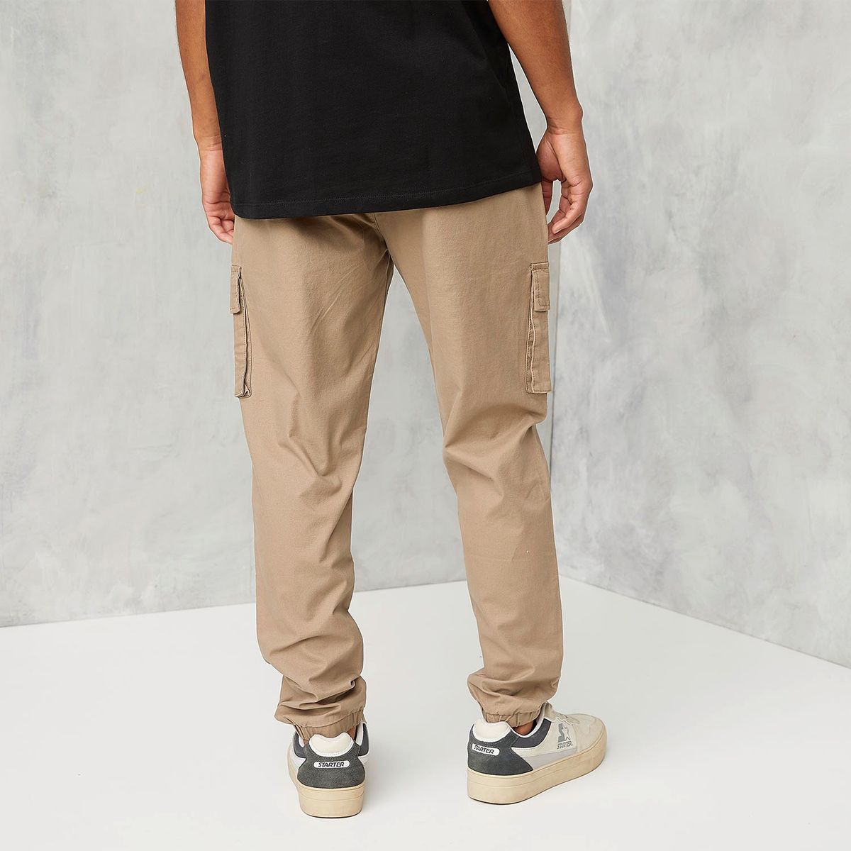 STARTER - Pantalón Cargo Hombre de Algodón Starter
