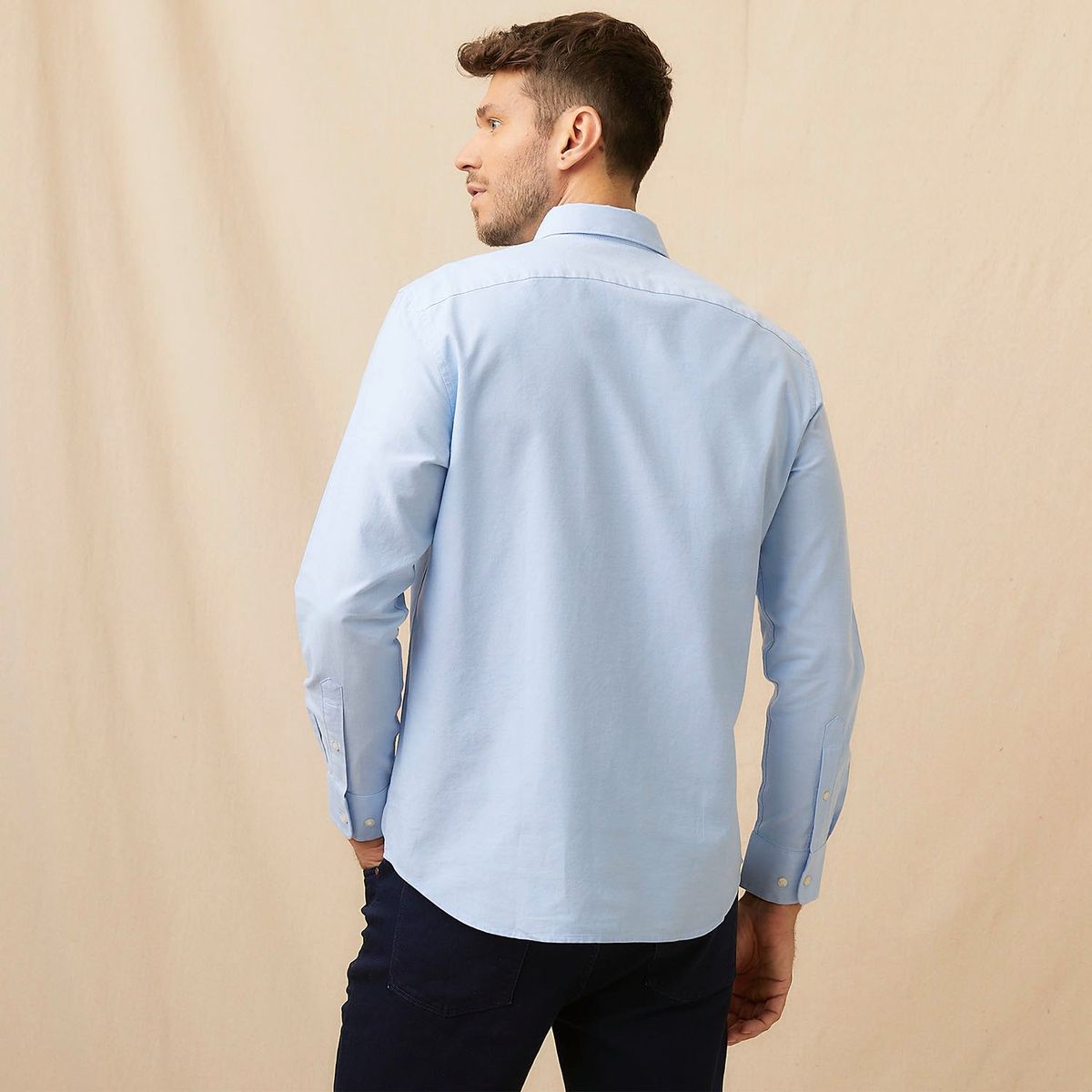 LA MARTINA - Camisa Hombre Manga larga Recto de Algodón La Martina