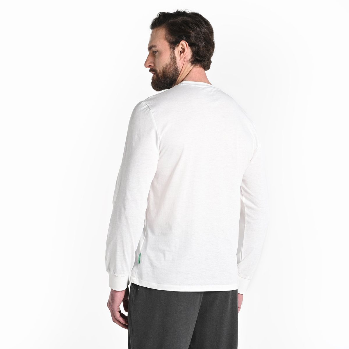 BENETTON - Pijama Hombre Manga larga con Estampado de Algodón Benetton