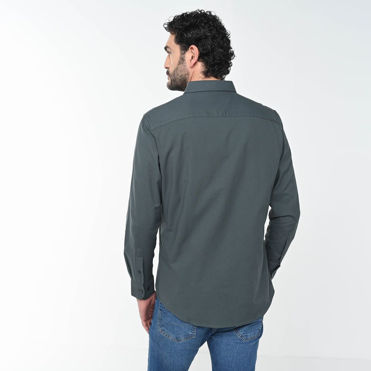 NEWPORT - Camisa Hombre Manga larga de Algodón NEWPORT