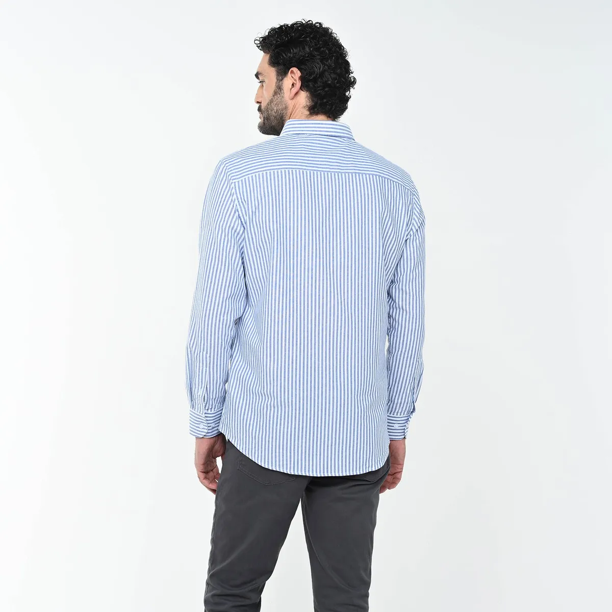 NEWPORT - Camisa Hombre Manga larga de Algodón NEWPORT