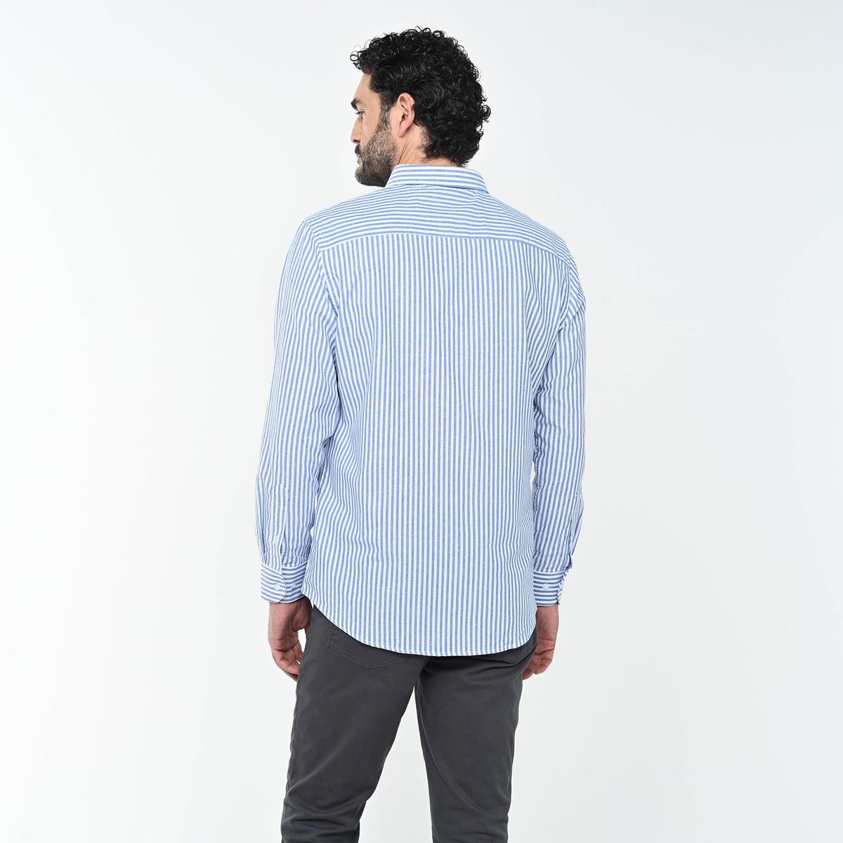 NEWPORT - Camisa Hombre Manga larga de Algodón NEWPORT