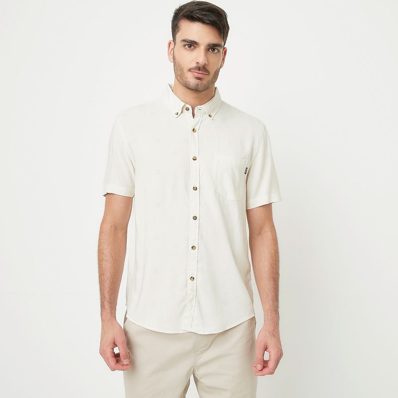 DOO AUSTRALIA - Camisa Hombre con Estampado Manga corta Recto Doo Australia