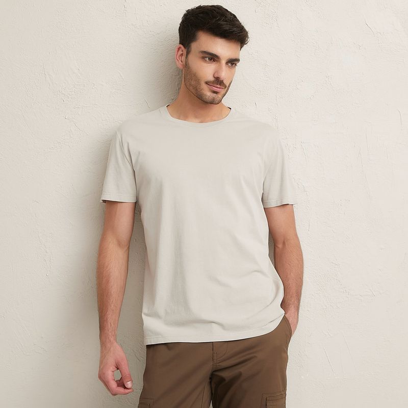 BASEMENT - Camiseta Hombre de Algodón Basement