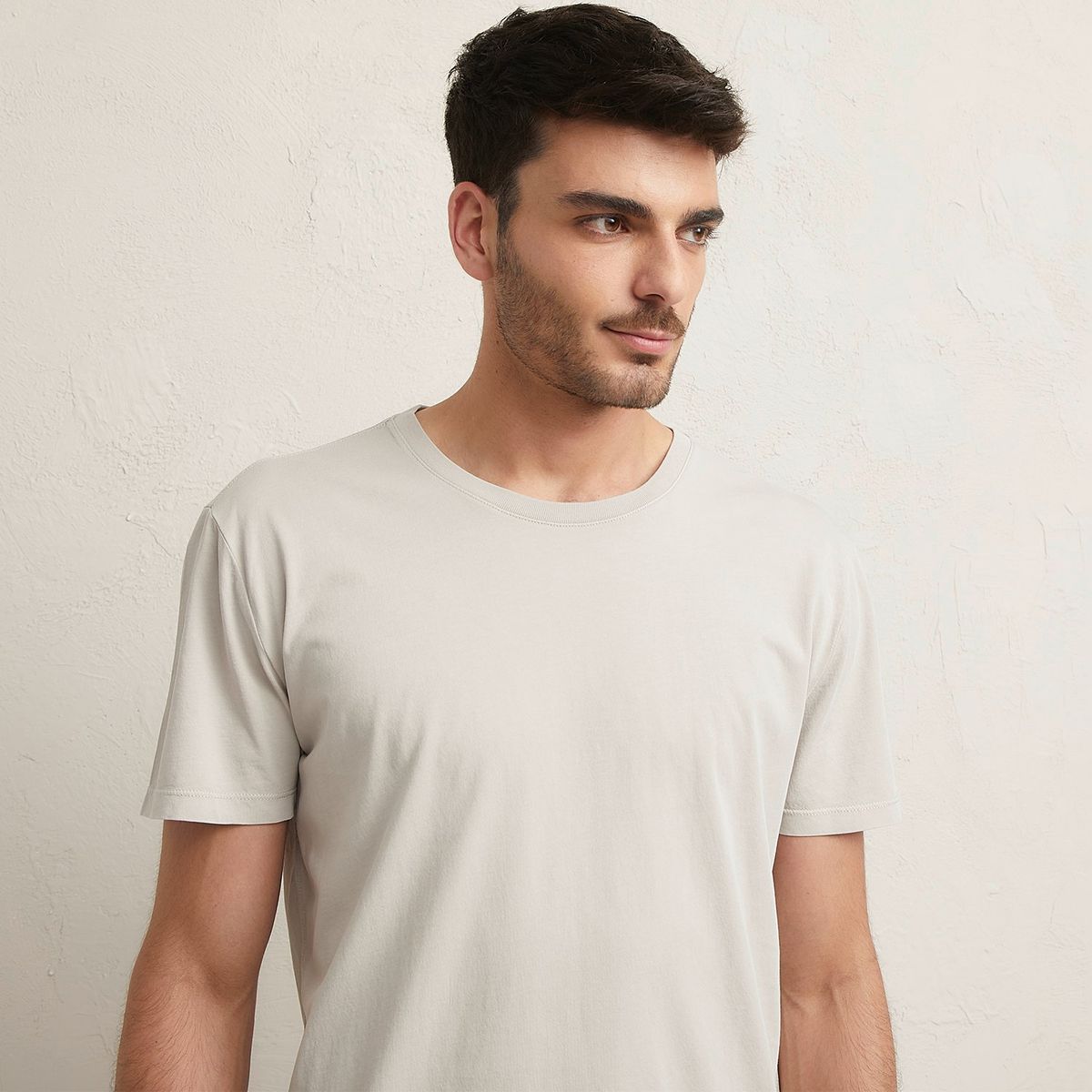 BASEMENT - Camiseta Hombre de Algodón Basement