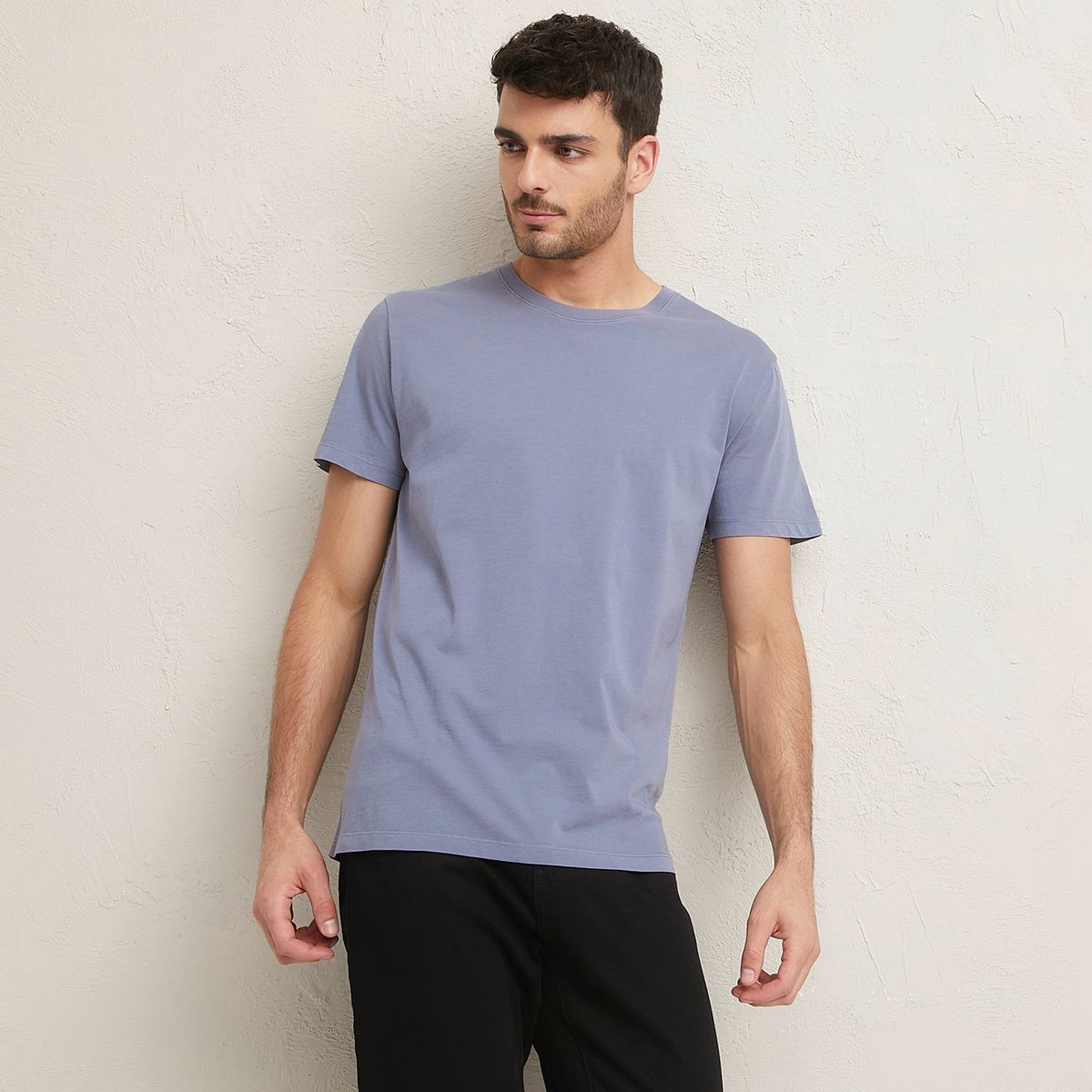 BASEMENT - Camiseta Hombre de Algodón Basement