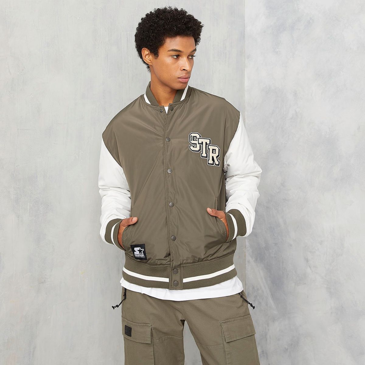 STARTER - Chaqueta Bomber Hombre Estampado Starter