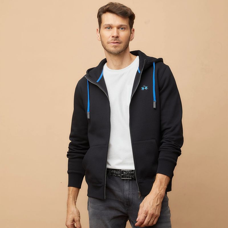 LA MARTINA - Hoodie Hombre de Algodón La Martina