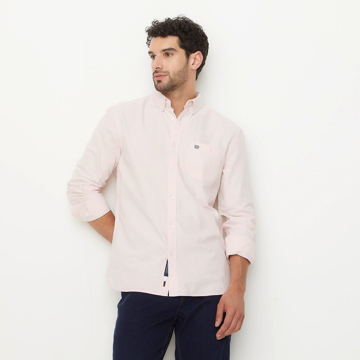 UNIVERSITY CLUB - Camisa Hombre Manga larga Slim University Club