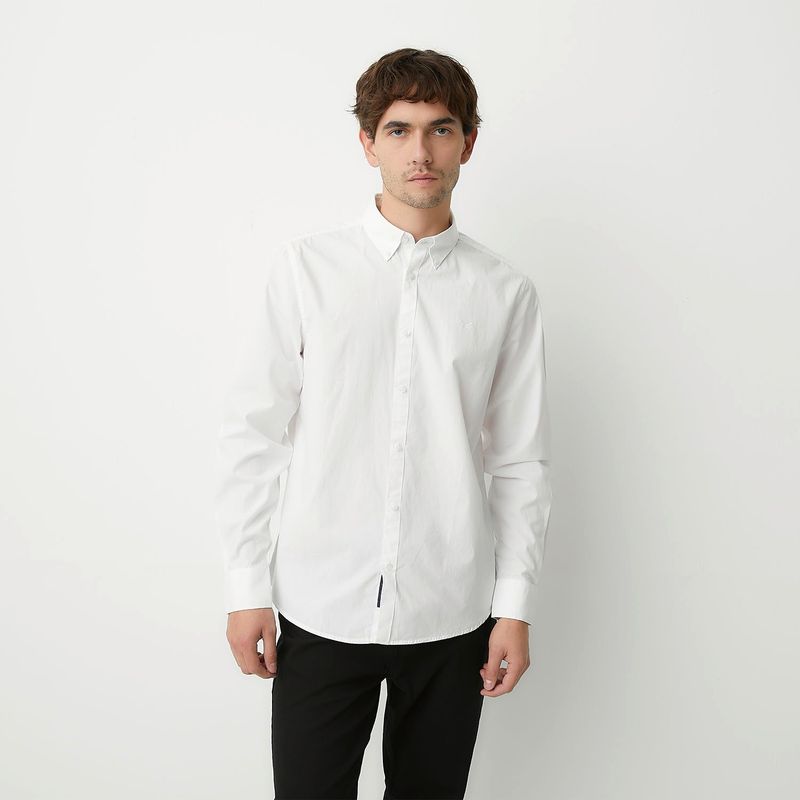 UNIVERSITY CLUB - Camisa Hombre Manga larga de Algodón University Club