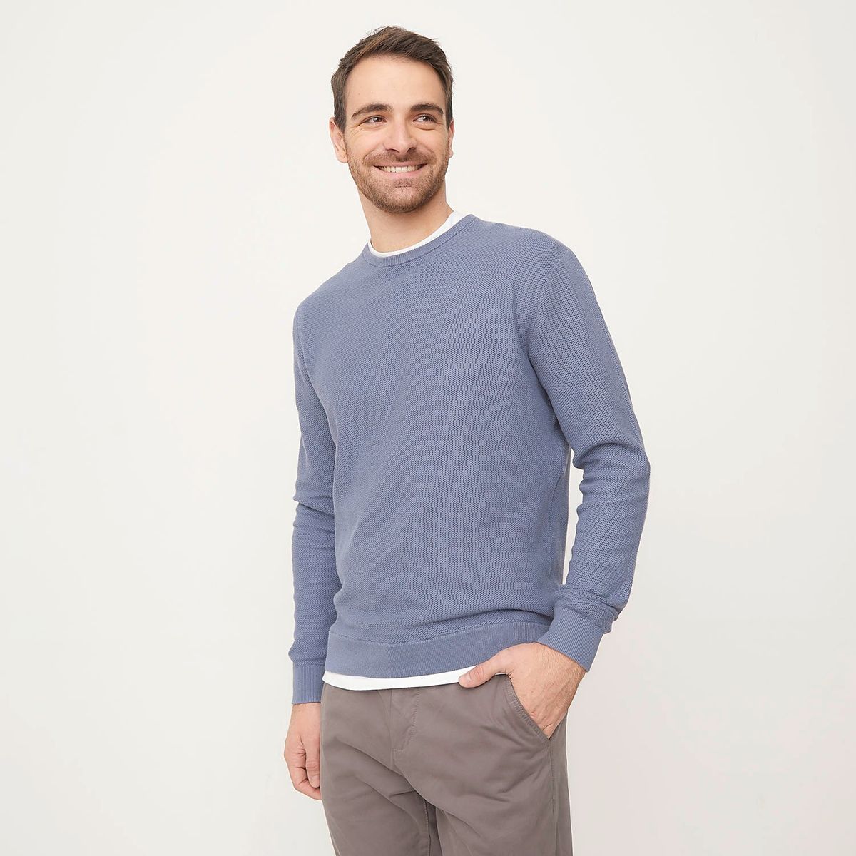 BASEMENT - Saco Hombre de Algodón Newport